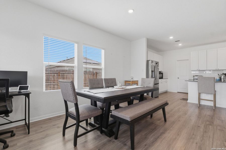 Furnished interior view inside a new home in , San Antonio (Image 7). Furnished interior view inside a new home in , San Antonio (Image 7).