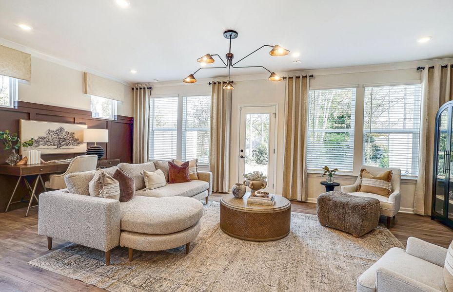 Furnished interior view inside a new home in Galloway Towns, Charlotte (Image 17).
