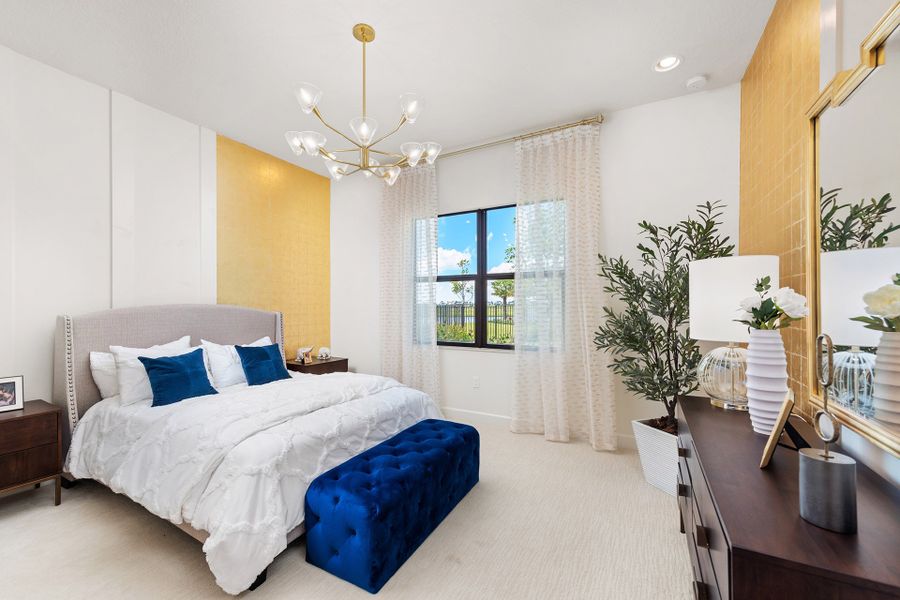 Representative furnished interior of a home built from the Tivoli by GL Homes in Valencia Parc at Riverland, Port St. Lucie (Image 33).