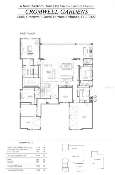 2D floor plan layout of this home in , Orlando, FL (Image 4).