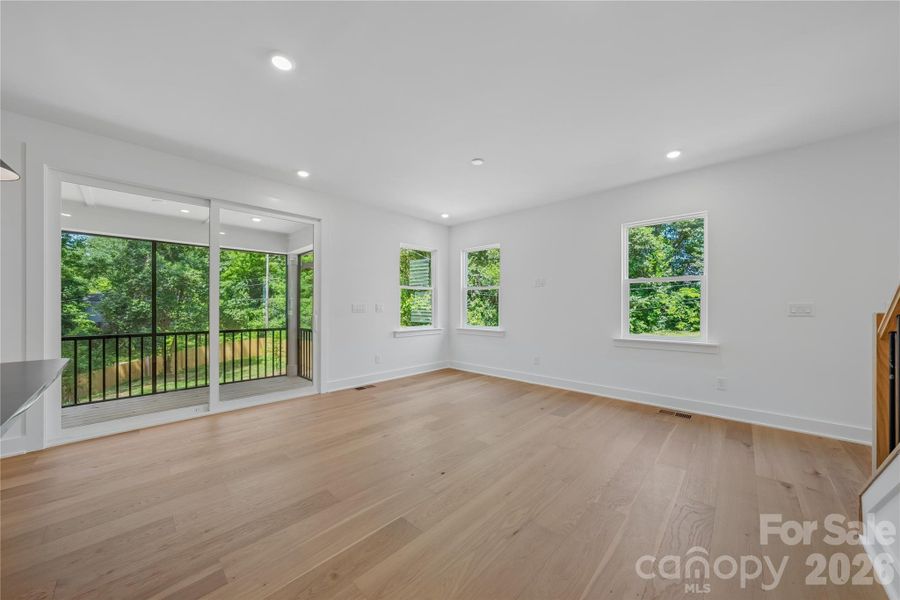 Spacious, unfurnished interior of a new home in , Charlotte (Image 29).