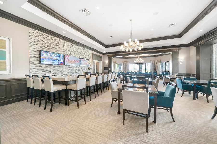 Clubhouse Dining Area