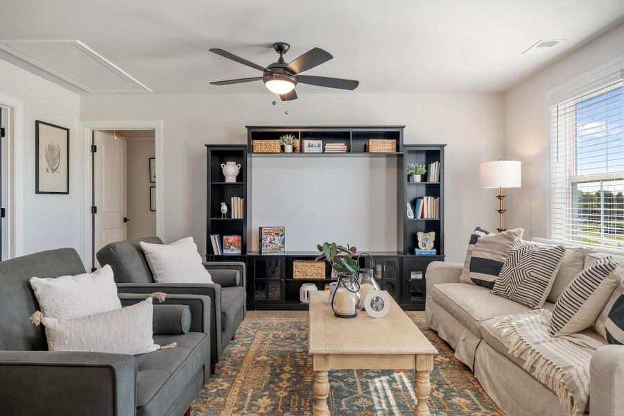 Furnished interior view inside a new home in Six Oaks, Summerville (Image 28).