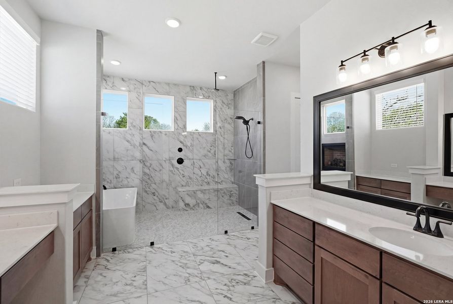 Furnished interior view inside a new home in Potranco Oaks, San Antonio (Image 3).