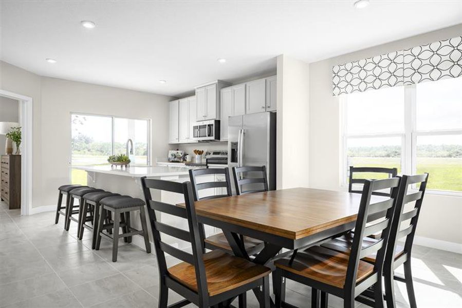 Furnished interior view inside a new home in Waverly Homes, Port St. Lucie (Image 4).