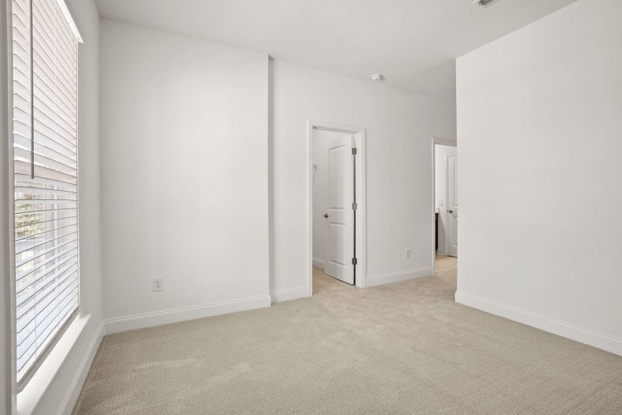 Representative unfurnished interior of a home built from the Summerfield by Pulte Homes in Cannon Run, Concord (Image 36). Representative unfurnished interior of a home built from the Summerfield by Pulte Homes in Cannon Run, Concord (Image 36).