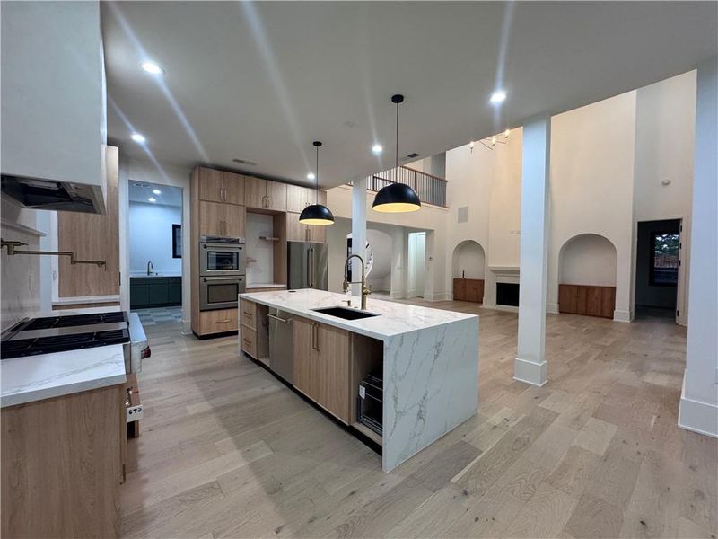 Furnished interior view inside a new home in , Alpharetta (Image 44).