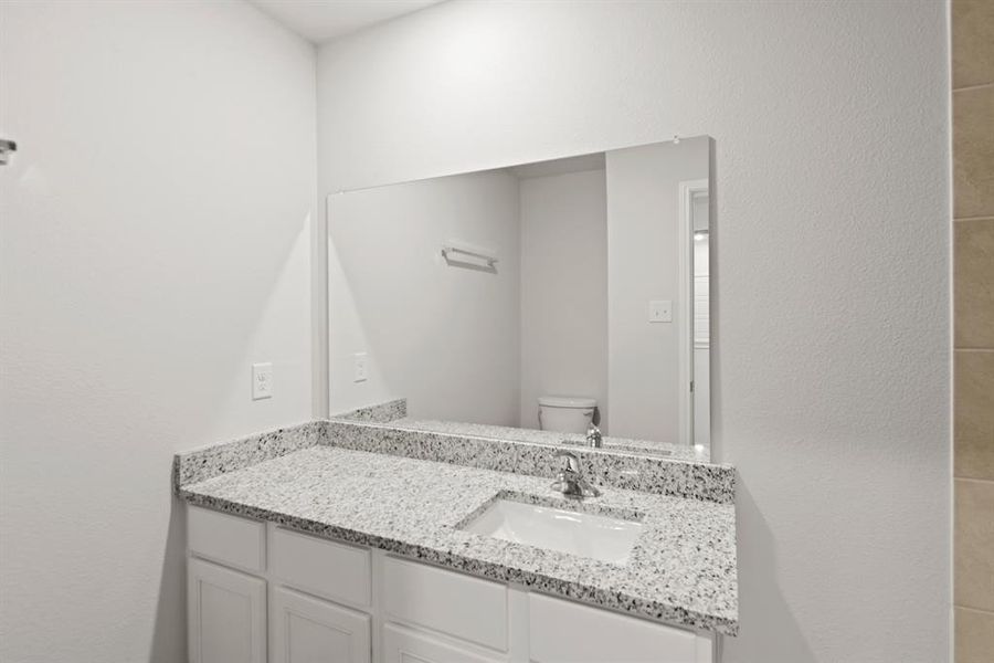 Furnished interior view inside a new home in Burgess Meadows, Cleburne (Image 7). Furnished interior view inside a new home in Burgess Meadows, Cleburne (Image 7).