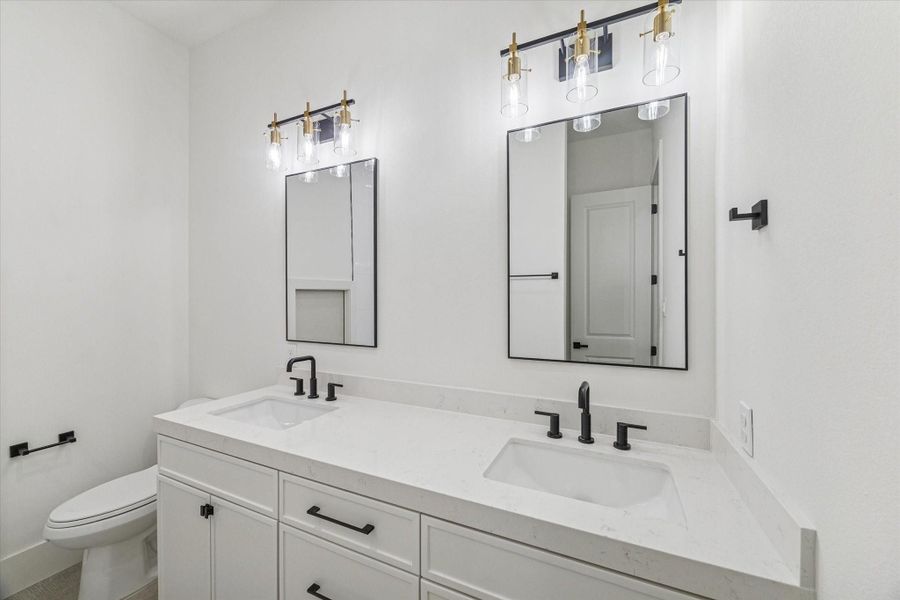 Furnished interior view inside a new home in , Houston (Image 6).