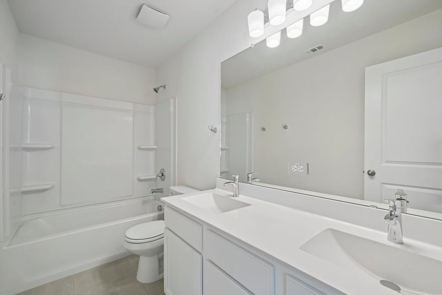 Furnished interior view inside a new home in Nagel Crossing, San Antonio (Image 14).