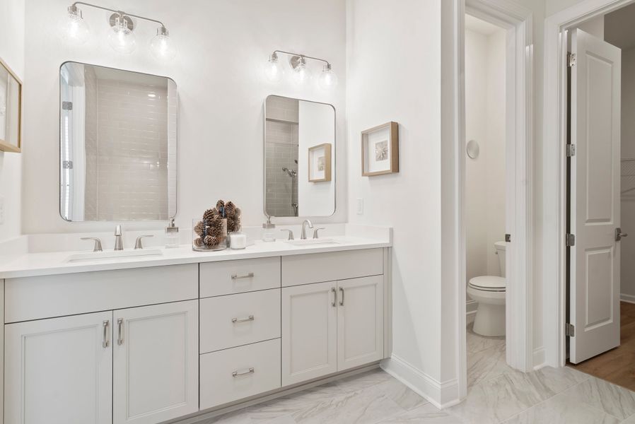 Representative furnished interior of a home built from the The Hickory by The Providence Group in Promenade at Sawnee Village, Cumming (Image 31).