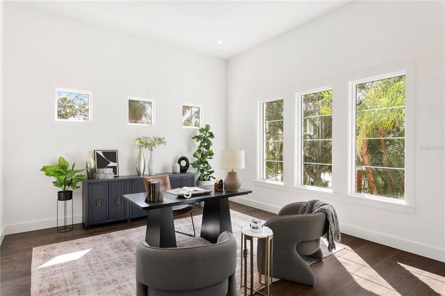 Furnished interior view inside a new home in , Tampa (Image 45).