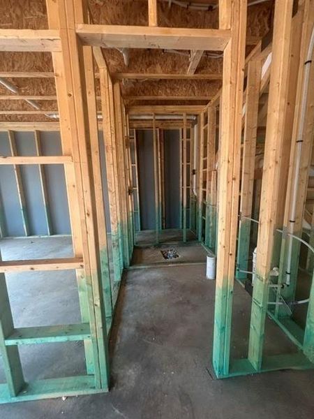 In-progress construction of a new home in Edenglen, Buford, GA (Image 32).