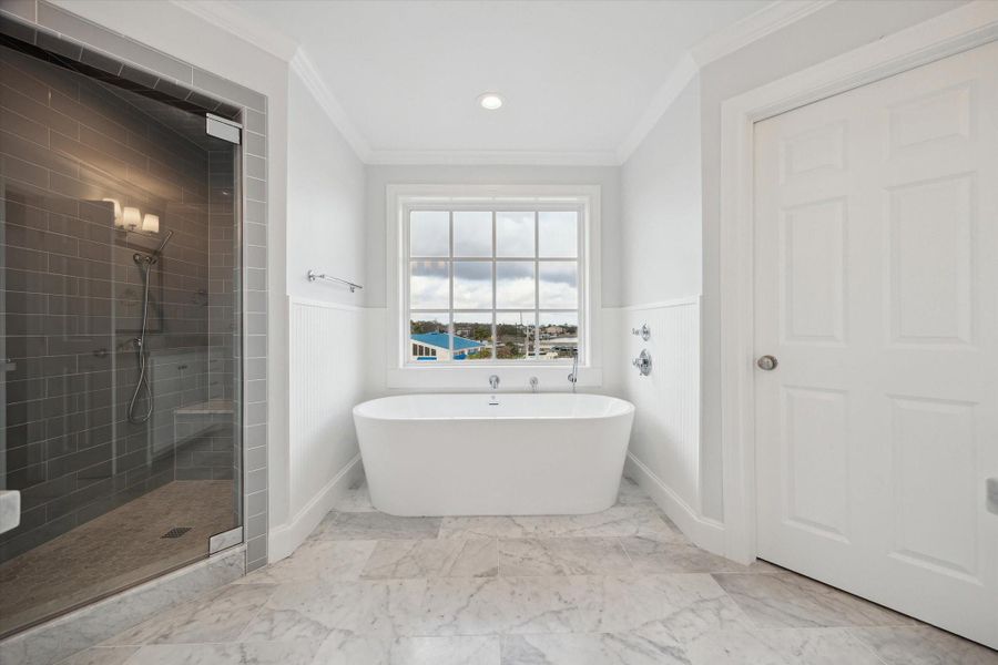 Primary spa-like bathroom Primary spa-like bathroom