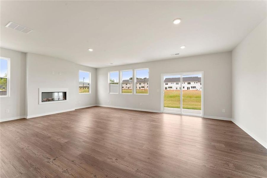 Spacious, unfurnished interior of a new home in Magnolia Square, Austell (Image 15). Spacious, unfurnished interior of a new home in Magnolia Square, Austell (Image 15).