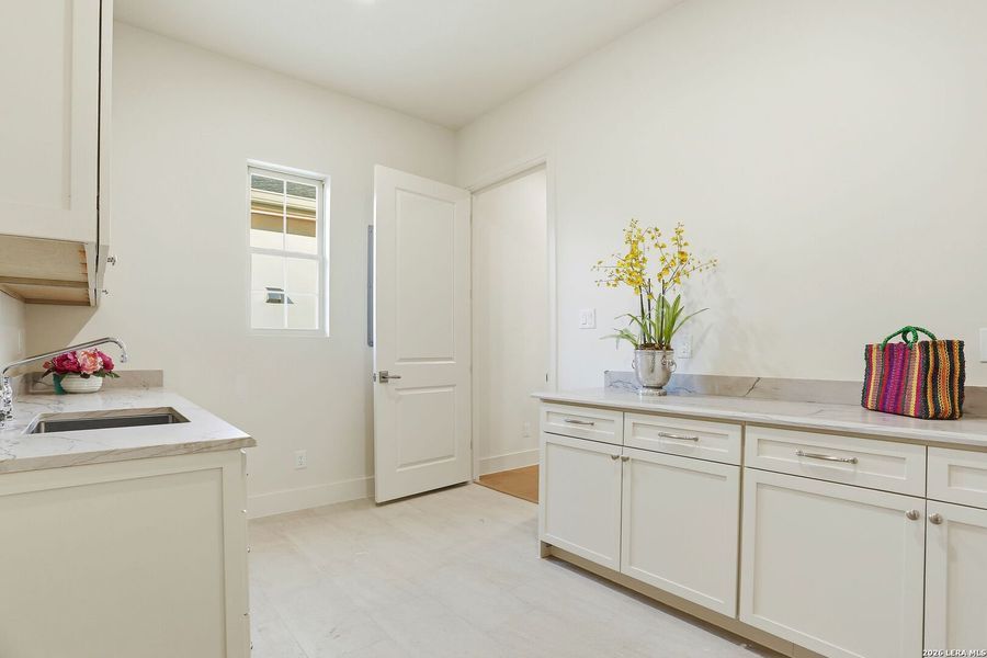 Furnished interior view inside a new home in , Terrell Hills (Image 43).
