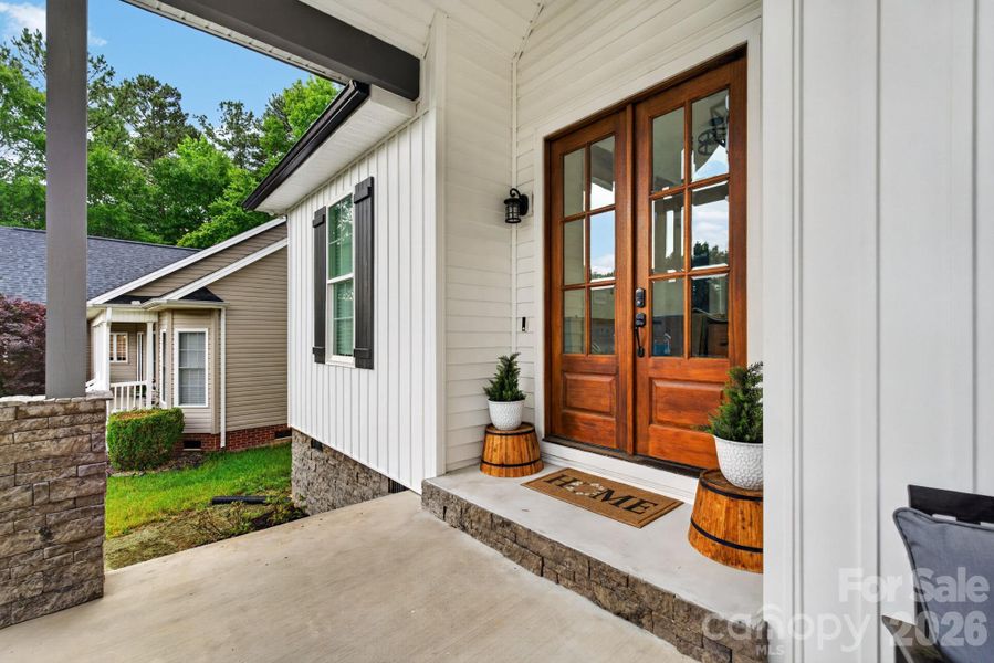 Exterior details and patio area of a home in , Rock Hill (Image 23).