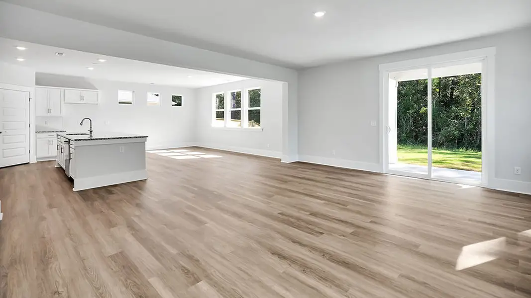 Spacious, unfurnished interior of a new home in The Haven at Indigo Preserve, Leland (Image 18).