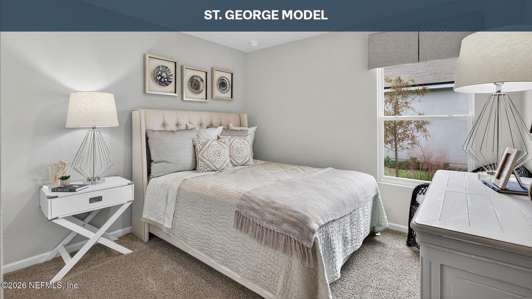 Furnished interior view inside a new home in , Bunnell (Image 10).