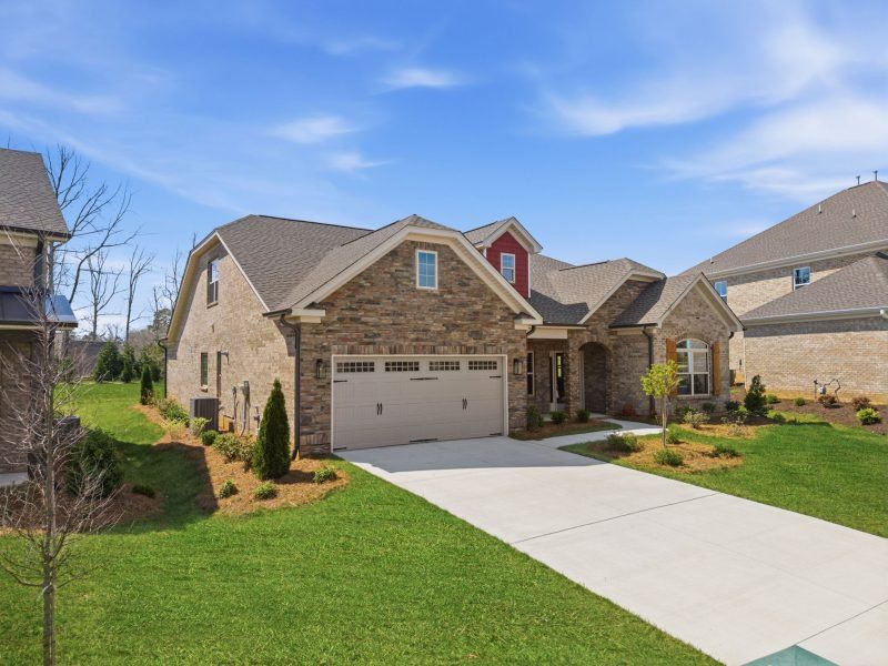 Representative exterior photo of a completed home built from the Cosmopolitan by Keystone Homes NC in Weybridge, Burlington, NC (Image 38). Representative exterior photo of a completed home built from the Cosmopolitan by Keystone Homes NC in Weybridge, Burlington, NC (Image 38).