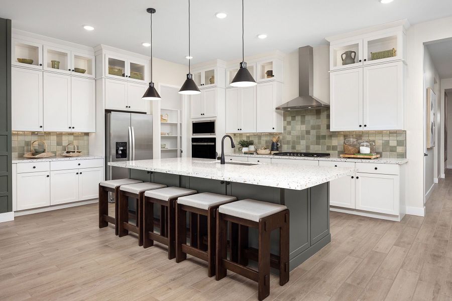 Representative furnished interior of a home built from the Garnet by Mattamy Homes in Las Ventanas, Goodyear (Image 6).