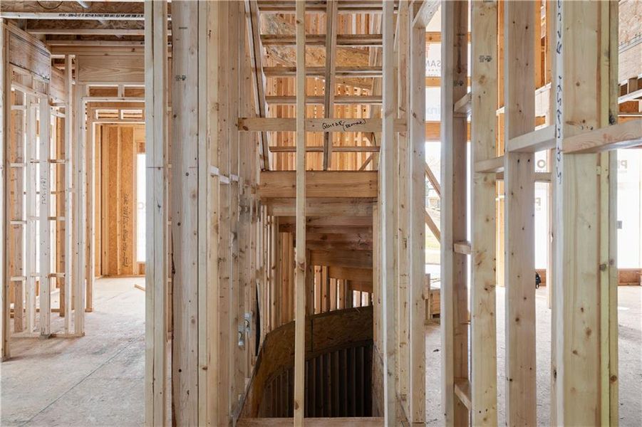 In-progress construction of a new home in , Fairburn, GA (Image 23).