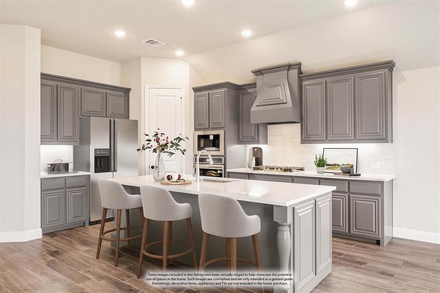 Furnished interior view inside a new home in Creekview Meadows, Pilot Point (Image 11). Furnished interior view inside a new home in Creekview Meadows, Pilot Point (Image 11).