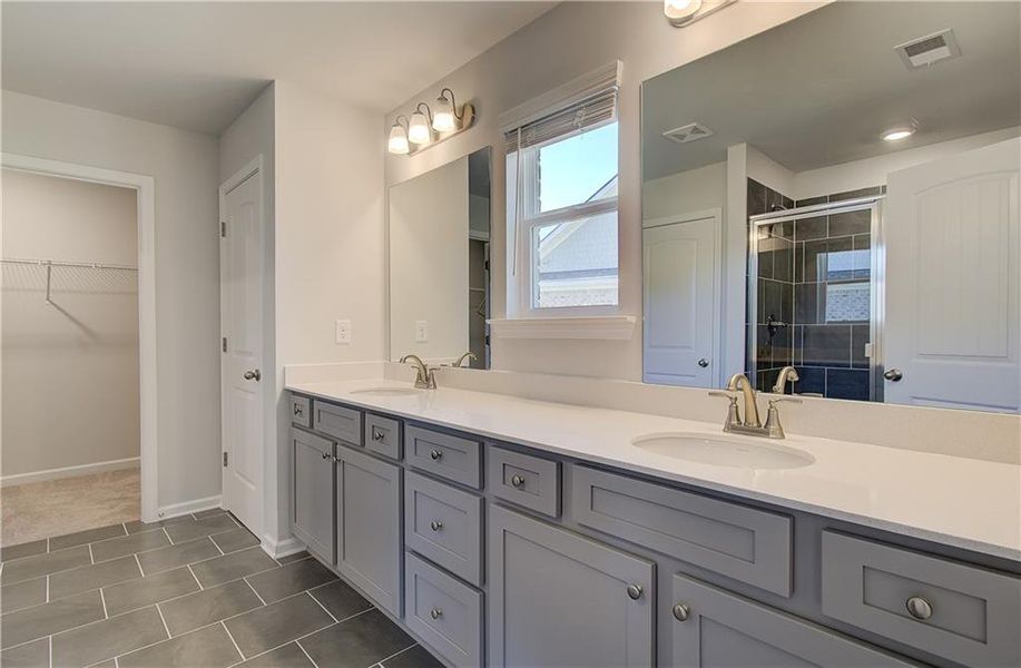 Furnished interior view inside a new home in Burchwood, Stockbridge (Image 7).