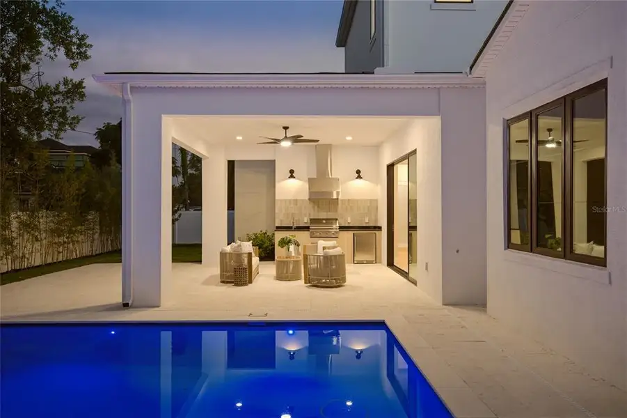 Exterior details and patio area of a home in , Winter Park (Image 36).