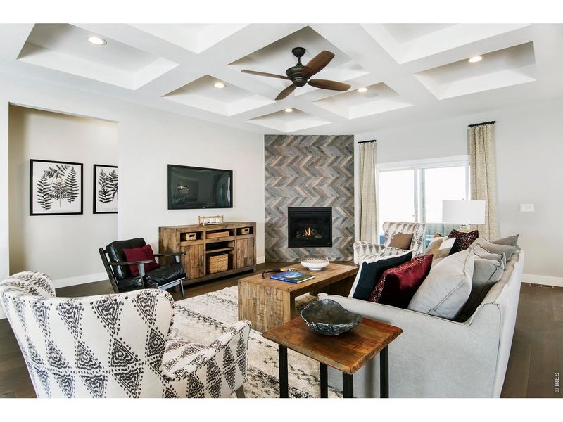 Furnished interior view inside a new home in Farmstead, Berthoud (Image 6).