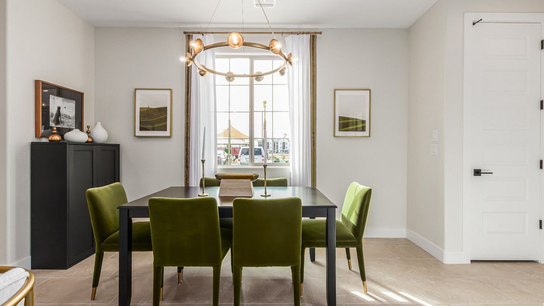 Representative furnished interior of a home built from the The Adeline by DRB Homes in Surprise City Center, Surprise (Image 10). Representative furnished interior of a home built from the The Adeline by DRB Homes in Surprise City Center, Surprise (Image 10).