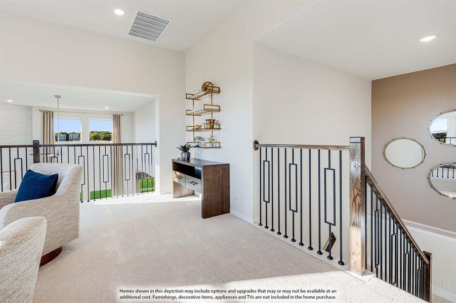Furnished interior view inside a new home in Sutton Fields, Celina (Image 17).