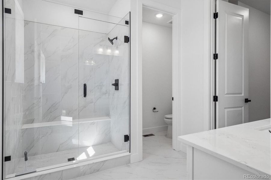 Furnished interior view inside a new home in Peakview at Ascent Village, Littleton (Image 12).