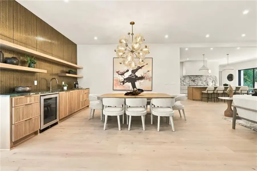 Furnished interior view inside a new home in , Sandy Springs (Image 5).