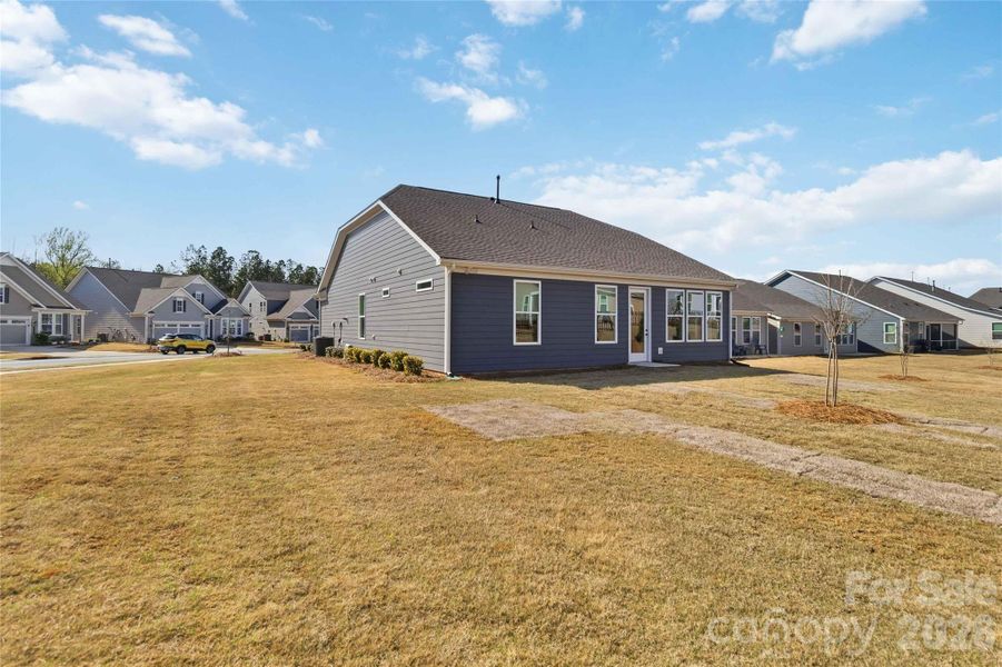 Exterior details and patio area of a home in , Charlotte (Image 23).