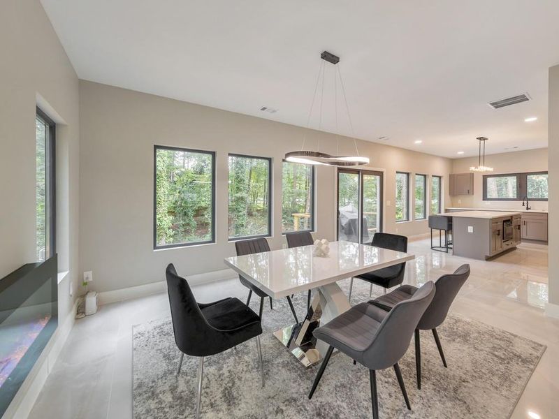 Furnished interior view inside a new home in , Tucker (Image 9).
