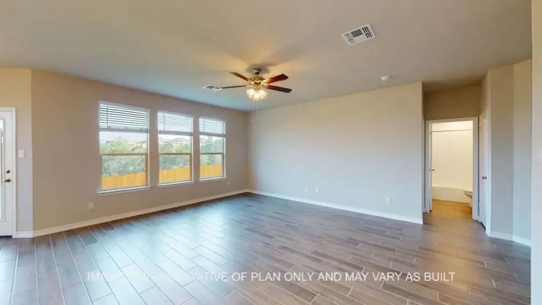 Spacious, unfurnished interior of a new home in Homestead, Temple (Image 23).