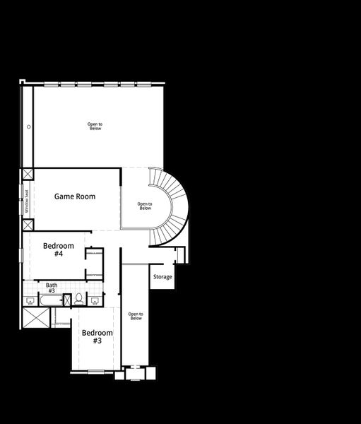 Upstairs Floor Plan