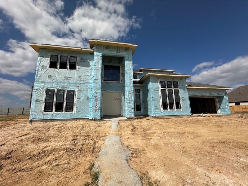 In-progress construction of a new home in Jubilee 80′ Lots, Hockley, TX (Image 30). In-progress construction of a new home in Jubilee 80′ Lots, Hockley, TX (Image 30).