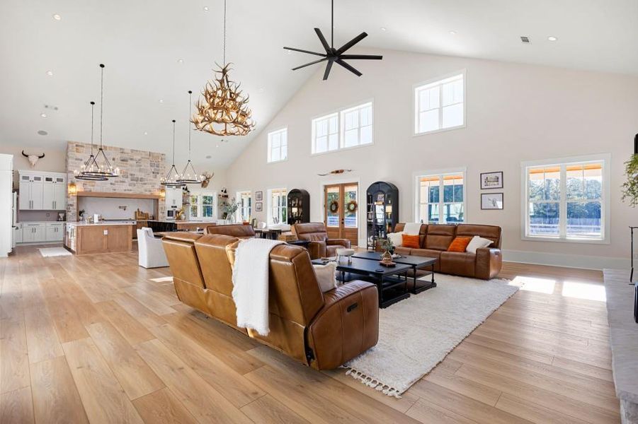 Furnished interior view inside a new home in , Rydal (Image 77).