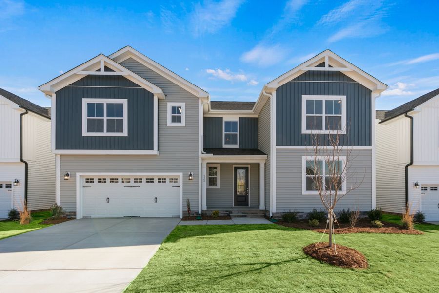 Representative exterior photo of a completed home built from the Yosemite by Mattamy Homes in Magnolia Park, Garner, NC (Image 21). Representative exterior photo of a completed home built from the Yosemite by Mattamy Homes in Magnolia Park, Garner, NC (Image 21).