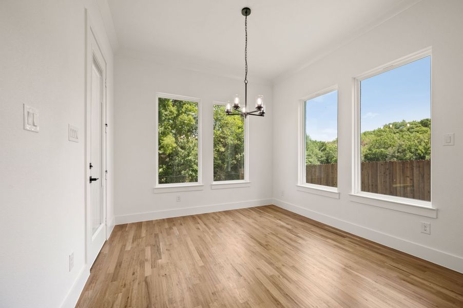 Representative unfurnished interior of a home built from the Ashley by Our Country Homes in Parks of Aledo, Aledo (Image 65).