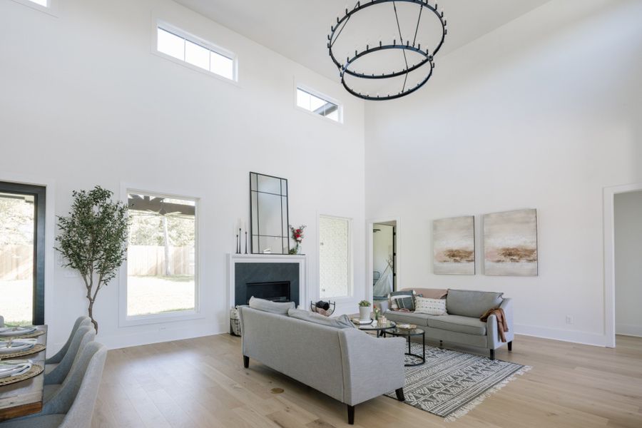 Representative furnished interior of a home built from the The Elizabeth II by Reece Homes in Pebble Creek, College Station (Image 50). Representative furnished interior of a home built from the The Elizabeth II by Reece Homes in Pebble Creek, College Station (Image 50).