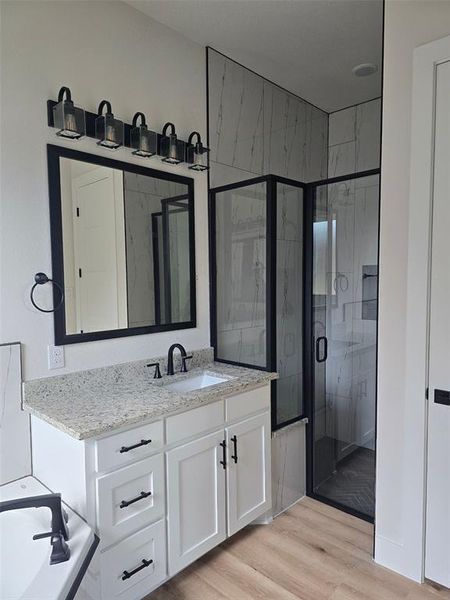 Furnished interior view inside a new home in , Springtown (Image 12).
