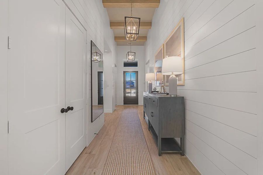 Furnished interior view inside a new home in Blue Heron, Mont Belvieu (Image 5).