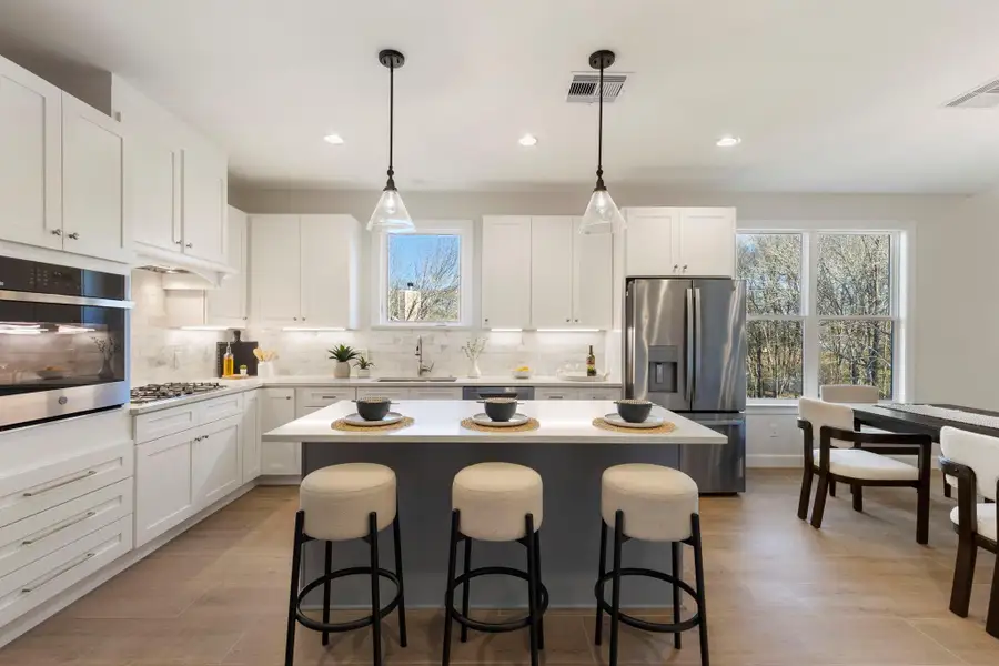 Furnished interior view inside a new home in , Brenham (Image 48). Furnished interior view inside a new home in , Brenham (Image 48).