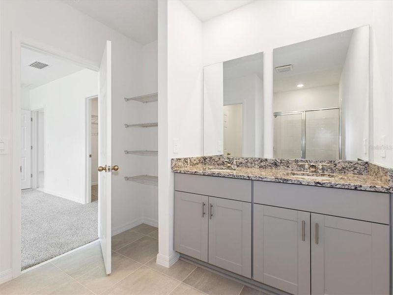 Furnished interior view inside a new home in The Meadow at Crossprairie, St. Cloud (Image 3).
