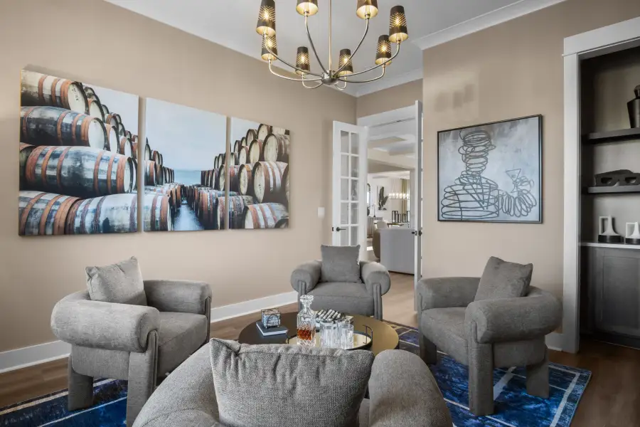 Representative furnished interior of a home built from the The Sandcastle by Chesapeake Homes in Coastal Club of the Carolinas, Calabash (Image 29).