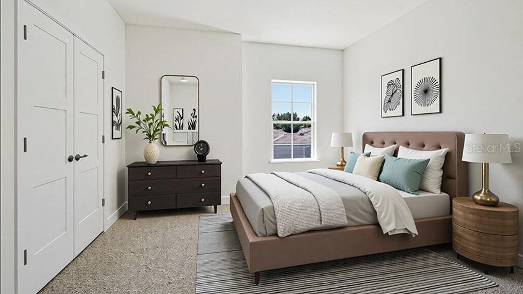 Furnished interior view inside a new home in Ridge at Heath Brook, Ocala (Image 4). Furnished interior view inside a new home in Ridge at Heath Brook, Ocala (Image 4).