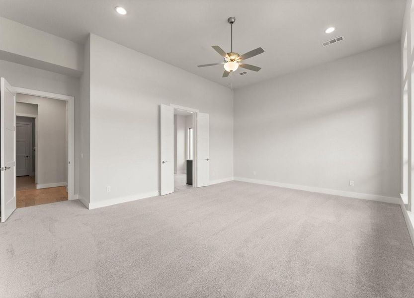 Spacious, unfurnished interior of a new home in Fulshear Lakes 70’s, Fulshear (Image 33). Spacious, unfurnished interior of a new home in Fulshear Lakes 70’s, Fulshear (Image 33).